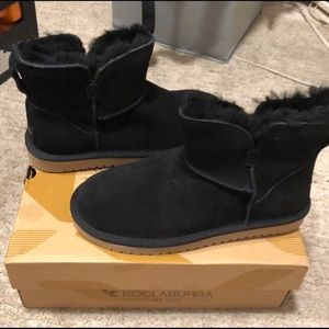 Kookaburra Ugg Boots - Black